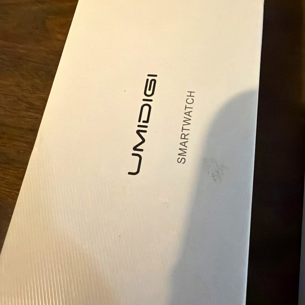 UMIDIGI Urun Smart Watch 43mm Rose Gold Pink Silicone Android iOS X002P3DWKB NEW